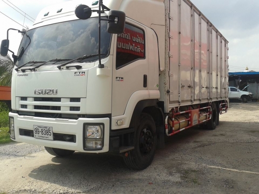ขายรถ 6ล้อISUZU FTR CNG ตู้10บาน ปี2012 เครื่อง240แรงม้า ตู้ยาว 7.50เมตร
