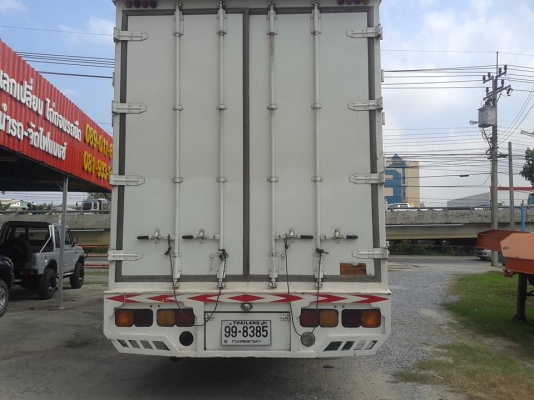 ขายรถ 6ล้อISUZU FTR CNG ตู้10บาน ปี2012 เครื่อง240แรงม้า ตู้ยาว 7.50เมตร
