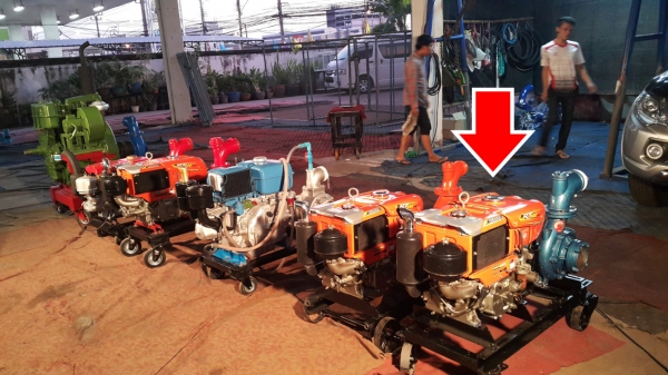 เครื่องสูบนํ้า ยันม่า TF 120 Di พร้อมใช้