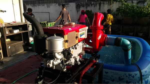 เครื่องสูบนํ้า ยันม่า TF 120 Di พร้อมใช้