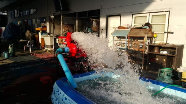 เครื่องสูบนํ้า ยันม่า TF 120 Di พร้อมใช้