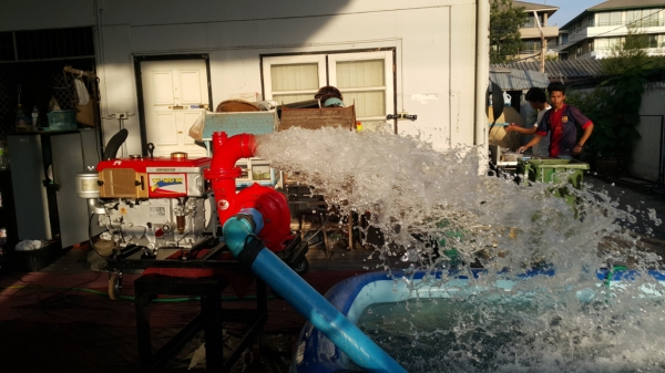 เครื่องสูบนํ้า ยันม่า TF 120 Di พร้อมใช้