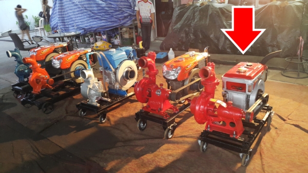 เครื่องสูบนํ้า ยันม่า TF 120 Di พร้อมใช้