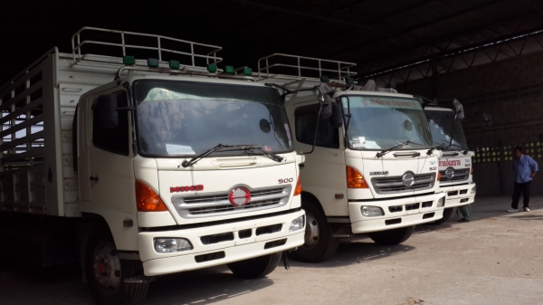 6ล้อใหญ่ HINO MEGA 500 FG1J ยาว 7.2เมตร CNG โรงงาน