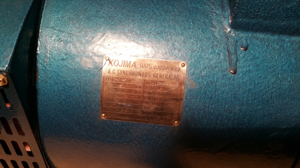 ไดร์ปั่นไฟ โคจิม่าของใหม่ 10 K.W. 220 V