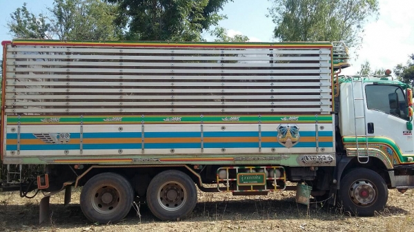 ขายรถพ่วง 22 ล้อ แม่-ลูก กระเนียมคอกเกษตรดั้ม ISUZU 360 ปี.52-53 มี 2 พ่วง สวยๆ ราคา2500000 ต่อรอง สนใจนัดดูรถได้เลยครับ