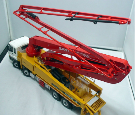 Model รถเทปูน SANY HB50 Truck-mounted concrete cement pump Model รถเทปูน SANY HB50 Truck-mounted concrete cement pump