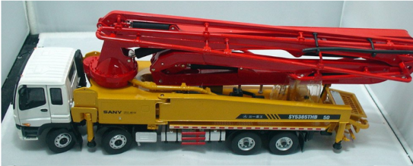 Model รถเทปูน SANY HB50 Truck-mounted concrete cement pump