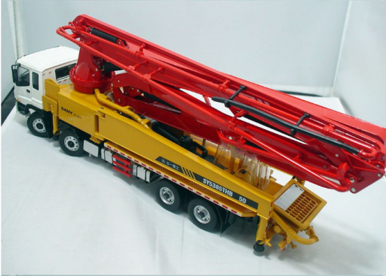 Model รถเทปูน SANY HB50 Truck-mounted concrete cement pump Model รถเทปูน SANY HB50 Truck-mounted concrete cement pump