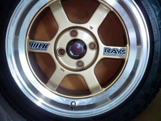 ขาย mag พร้อมยาง TE37 หน้า 7 หลัง 8 สวยมากกก