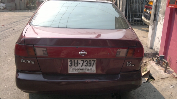 รถบ้านมาแล้วจร้า นิสสัน ซันนี่ ปี96เครื่อง1.5 หัวฉีด เกียร์ออโต้ รถบ้านมาแล้วจร้า นิสสัน ซันนี่ ปี96เครื่อง1.5 หัวฉีด เกียร์ออโต้