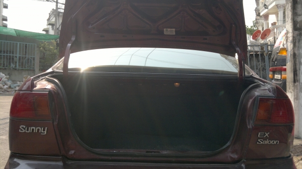 รถบ้านมาแล้วจร้า นิสสัน ซันนี่ ปี96เครื่อง1.5 หัวฉีด เกียร์ออโต้ รถบ้านมาแล้วจร้า นิสสัน ซันนี่ ปี96เครื่อง1.5 หัวฉีด เกียร์ออโต้