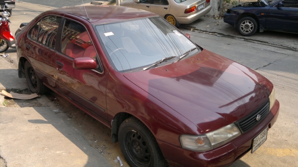 รถบ้านมาแล้วจร้า นิสสัน ซันนี่ ปี96เครื่อง1.5 หัวฉีด เกียร์ออโต้ รถบ้านมาแล้วจร้า นิสสัน ซันนี่ ปี96เครื่อง1.5 หัวฉีด เกียร์ออโต้