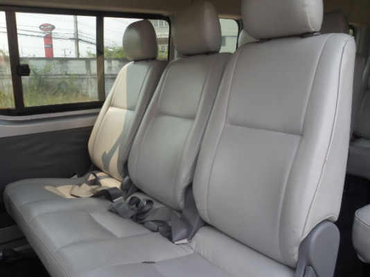 รถตู้TOYOTA COMMUTER 2500D4D ปี2009 NGV2ถัง เบาะหนัง4แถว VIPไฟแนนซ์จัดเต็ม ฟรีดาวน์