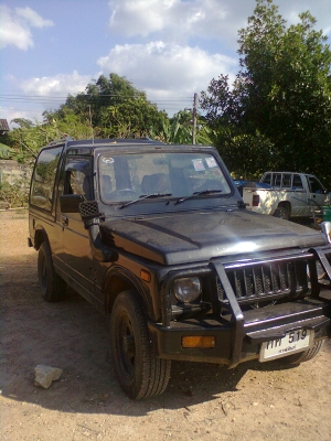 ขายรถ จิ๊ป SUZUKI คาริเบียน 4WD ทะเบียนประกันเต็ม ต้องการเปลียนรถใหม่ตัดสินใจขาย