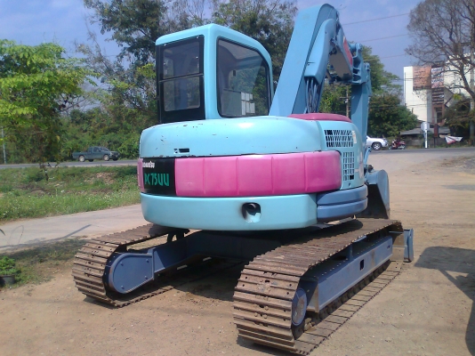 ขายด่วน..รถขุด KOMATSU PC75 UU-2 รถสวย ทรงดี เก่าญี่ปุ่น แท้ ๆ ๆ ทั้งคัน 4,5xx  hr มีใบอิมวอยล์ จัดไฟแน๊นซ์ สบาย ๆ.