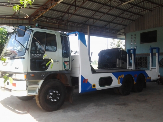 HINO FM 3 H เทรลเลอร์บรรทุกรถเกี่ยวงามๆมาอีกแล้ว (ทีมงานรถคุณภาพ)
