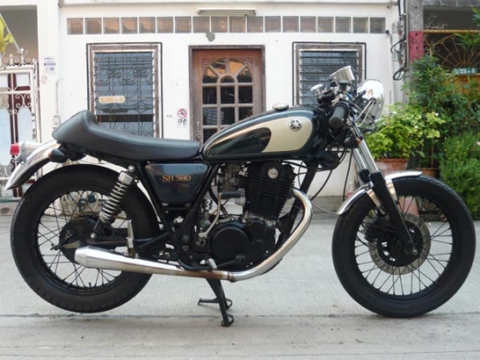 (ลดกระหน่ำ) SR500cc. แต่งคาเฟ่สวยจัดเครื่องดีแรงๆท่อแต่งเสียงโหดๆมีอินวอยแท้ๆ