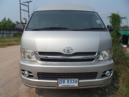 TOYOTA COMMUTER 2500 D4D ปี2009 ติดก๊าส NGV2ถัง ฟรีดาวน์จัด TOYOTA COMMUTER 2500 D4D ปี2009 ติดก๊าส NGV2ถัง ฟรีดาวน์จัด