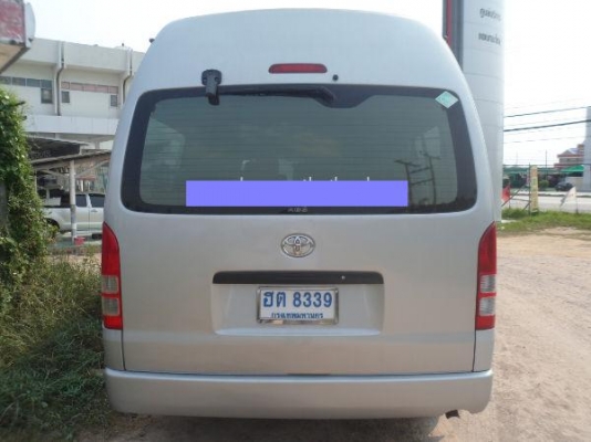 TOYOTA COMMUTER 2500 D4D ปี2009 ติดก๊าส NGV2ถัง ฟรีดาวน์จัด