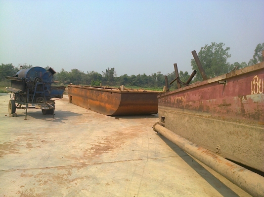 ขายโป๊ะเรือ!!ของหายาก..สำหร้บนักดูดทราย มี3รายการ อยู่จ.แพร่