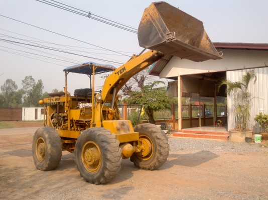 ขายรถตัก TCM45GM  ตัก 1คิวแถมใบมีดดันดิน