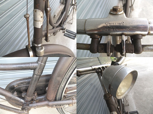 ขายจักรยานโบราณอังกฤษphillipsคานโค้ง28 หญิงสภาพเดิมบางปั่นดีมีรูปครับ