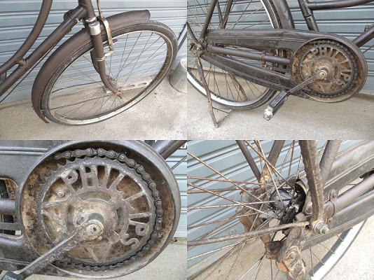 ขายจักรยานโบราณอังกฤษphillipsคานโค้ง28 หญิงสภาพเดิมบางปั่นดีมีรูปครับ