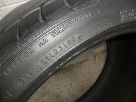 ยาง 265/30ZR19 ปี09 1 คู่