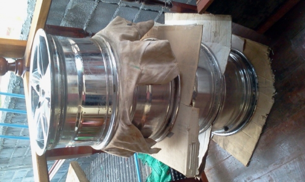 ขายล้อ 17 5รู 120  โครมเมียม ตามรูปเลยครับ