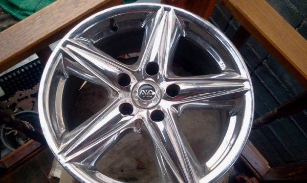 ขายล้อ 17 5รู 120  โครมเมียม ตามรูปเลยครับ