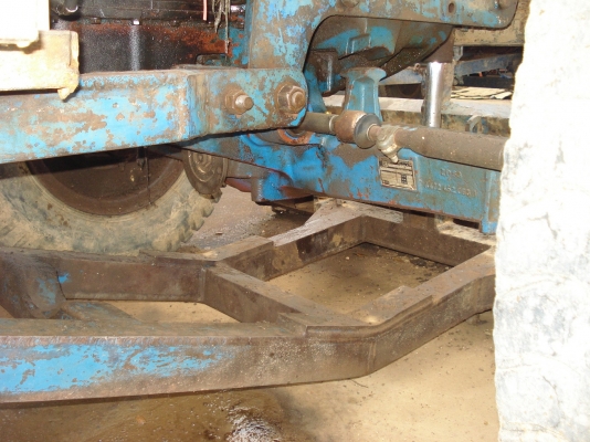 รถฟอร์ด6610 2เพลา ใบมีดดันหน้าและผาน Cmt