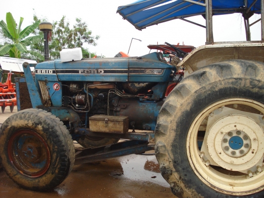 รถฟอร์ด6610 2เพลา ใบมีดดันหน้าและผาน Cmt