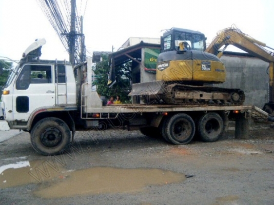 รถบรรทุก 10 ล้อ เทเลอร์ท้ายเป็ด ยี่ห้อ ISUZU รุ่น JCM รถบรรทุก 10 ล้อ เทเลอร์ท้ายเป็ด ยี่ห้อ ISUZU รุ่น JCM