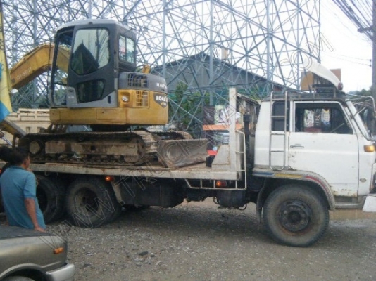 รถบรรทุก 10 ล้อ เทเลอร์ท้ายเป็ด ยี่ห้อ ISUZU รุ่น JCM รถบรรทุก 10 ล้อ เทเลอร์ท้ายเป็ด ยี่ห้อ ISUZU รุ่น JCM