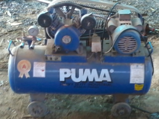 ขายปั๊มลมไฟฟ้าขนาดกลาง  64 ลิตร มอร์เตอร์ ครึ่งแรง