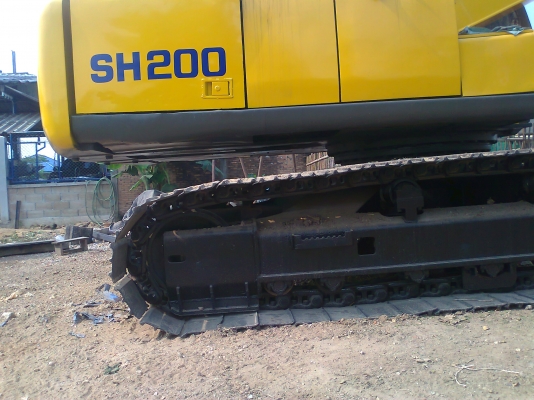 ขายด่วน..รถแบคโฮ ซูมิโตโม่ SH200-3 รถสวย เก็บสี บาง ๆ พร้อมใช้ มีทะเบียนครบ ในราคาเบา ๆ ประหยัดน้ำมัน เกินคุ้ม.