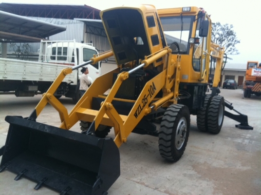 ขายรถ หน้าตักหลังขุด ล้อยาง ขายรถ หน้าตักหลังขุด ล้อยาง