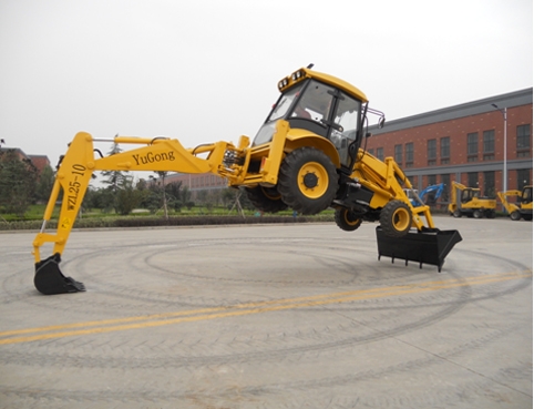 ขายรถ หน้าตักหลังขุด ล้อยาง