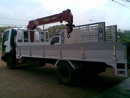 ขายรถเครน ฮีโน่ ติดเครนยูนิค 2.5 ตัน 5 ปลอก รถสภาพสวย พร้อมใช้งานได้ทันที