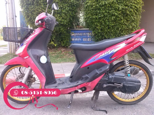 ขายถูกๆ MIO mx ปี 48 ราคา 11,900 บาทเท่านั้น เครื่องดี แรง เฟืองไม่หอนภาษีไม่ขาด (พ.ย 56) โทร 085-1518956