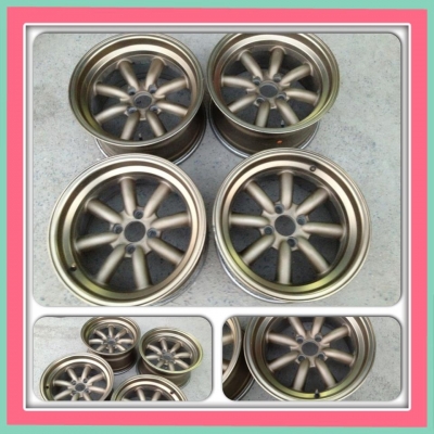 ขายแม็กซ์มือ2 กล้วย(K-speed) สีน้ำตาลไหม้ขอบชา ขอบ15 กว้าง 8 ราคา 9900 บาทถูก