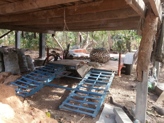 ขายรถเกี่ยวข้าว คูโบต้า DC-60 พร้อมเทเลอร์