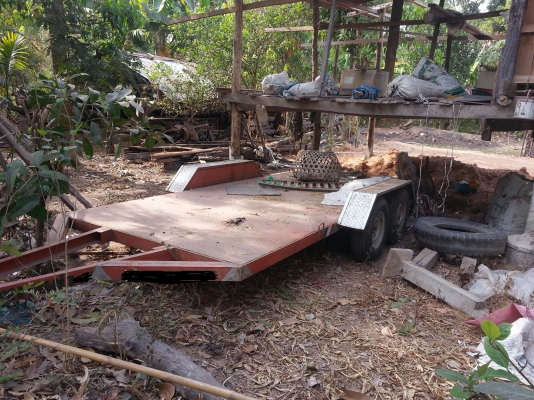 ขายรถเกี่ยวข้าว คูโบต้า DC-60 พร้อมเทเลอร์