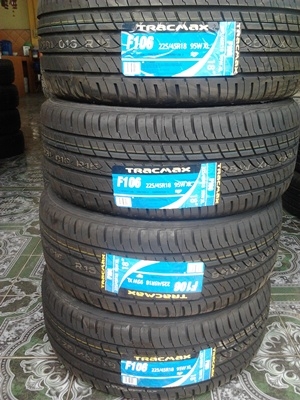ขายยาง225/45/18 ยี่ห้อ TracMaxF106 ยางปี 12 (ยางใหม่จีน)  ราคา :  3,000.00  บาท