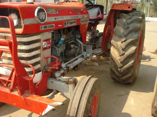 รถแมสซี่185 พร้อมผานพรวน