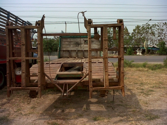 ขาย10ล้อหัวยาวเพลาเดียว เทเลอร์รถเกี่ยวข้าว