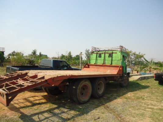 ขายด่วนสิบล้อเทรนเลอร์หัวยาว ทะเบียนพร้อม  อิซูซุ 145 แรง  เพลาเดียว  เครื่อง  6BB1