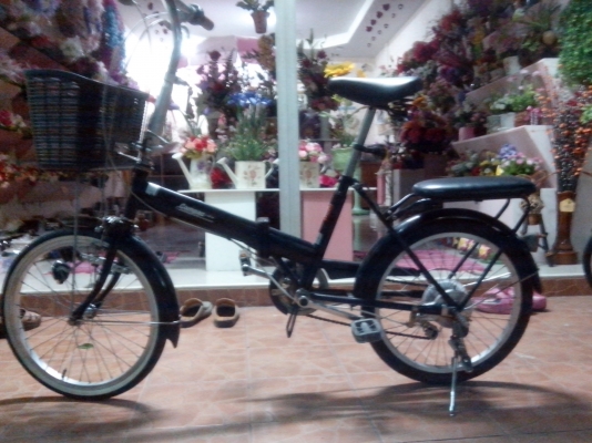 ขายจักรยานพับญี่ปุ่น มือสองครับ ถูกๆแบ่งกันใช้ครับ มีเกียร์ อุปกรณ์ชิ้นส่วนครบครับ สภาพดี(ตามรูป) ขายจักรยานพับญี่ปุ่น มือสองครับ ถูกๆแบ่งกันใช้ครับ มีเกียร์ อุปกรณ์ชิ้นส่วนครบครับ สภาพดี(ตามรูป)