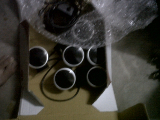 ขายเกจ defi bf set na 6 ตัว ไฟสีฟ้า ขาว volt+rpm+temp+oil press+oil temp+vaccum